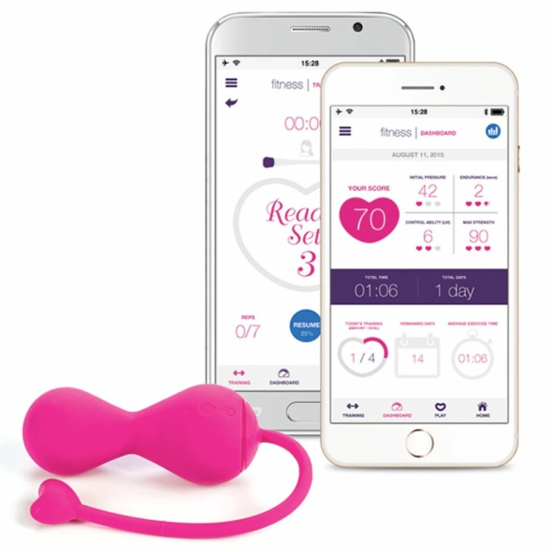 Kulki gejszy - Lovelife by OhMiBod Krush Pink